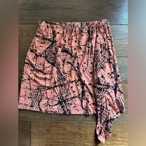 Urban Outfitters Urban Renewal Stylish Black and Pink Women's Skirt- size Medium